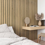 VEELIKE Slat Wood Contact Paper Wood Peel and Stick Wallpaper - Image 2
