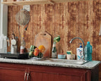 FLFK Vintage Wallpaper Peel and Stick Brown Wood Contact Paper Removable - Image 4