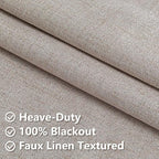 IGEMAEVE Blackout Curtains Customsize - Image 3