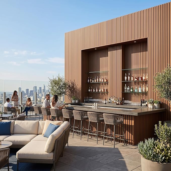From Plain to Beautiful in Hours WPC Exterior Wall Slat Panels Waterproof - Image 9