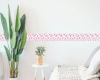 FLFK Pink Heart Wallpaper Border - Image 5