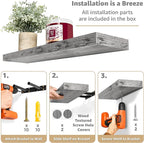 Sorbus Floating Shelves for Wall - Image 4