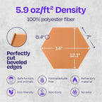 Acoustic Panels 12-Pack Soundproof Wall Panels 14"X12.1"X0.4" Sound Panels High - Image 6