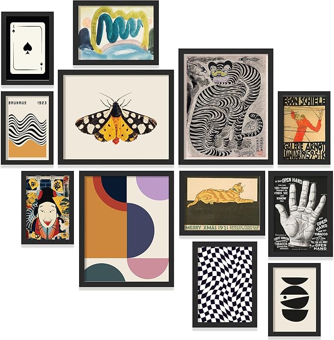 97 Decor Vintage Eclectic Wall Art Collage by 97Decor