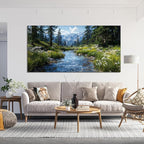 Large Canvas Wall Art Decor Nature Landscape Wall Art Prints Artwork - Image 3