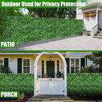 Artificial Grass Wall Panels, UV-Anti Fake Greenery Plant Boxwood Panels - Image 7