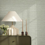 JiffDiff Grasscloth Wallpaper Peel and Stick Cream Grassweave Peel & Stick - Image 5
