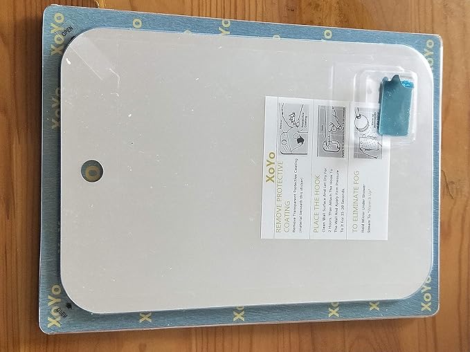 APHUIME Deluxe Large Fogless Shower Mirror, Fogless Shaving Mirror, Anit-Fog - Image 9