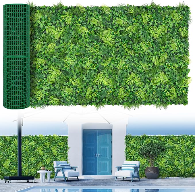 Artificial Plant Wall Roll Panels by EverNature