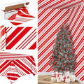 Kochorie 100 Ft x 54 Inch Christmas Candy Cane Striped Tablecloth Roll by Kochorie