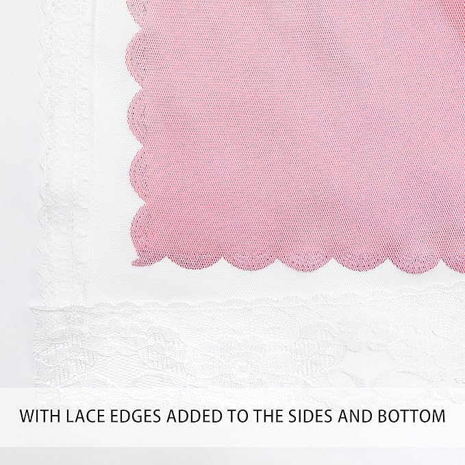 XiDi Curtains for Girls Bedroom, Room Darkening Hot Pink Curtain, 1 Panel - Image 4