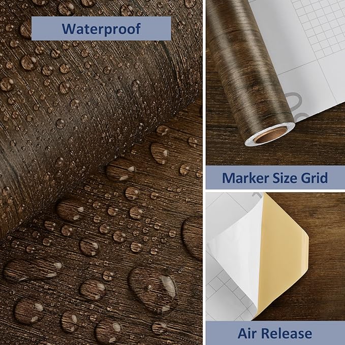 WESTICK Glossy Wood Contact Paper - Image 6