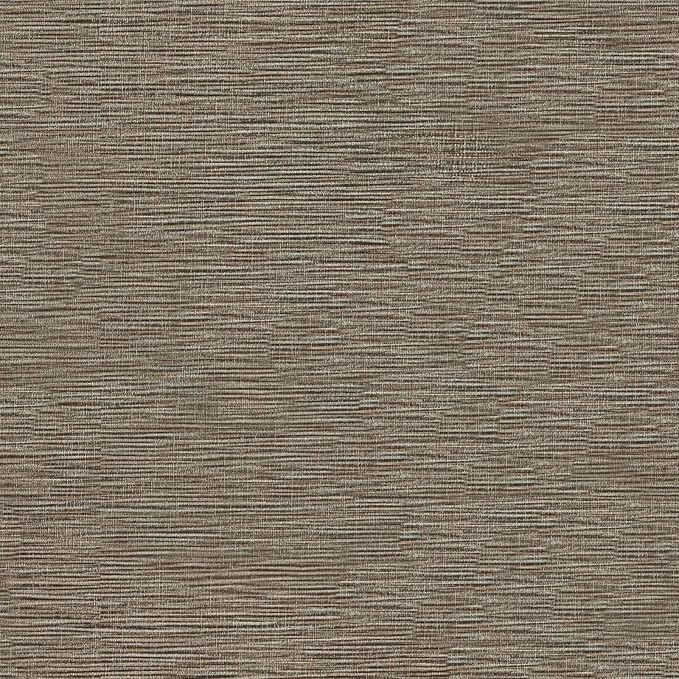 VEELIKE Taupe Grasscloth Peel and Stick Wallpaper Textured Faux Grasscloth by VEELIKE