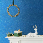 CHIHUT Sparkle Blue Glitter Wallpaper Stick and Peel 15.7''x100'' Self Adhesive - Image 2