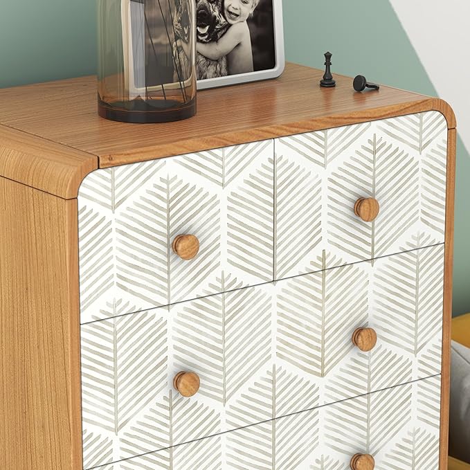 Modern Peel and Stick Wallpaper 17.3''×''787 Self Adhesive Wallpaper Boho - Image 7