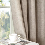 IGEMAEVE Linen Blackout Curtains - Image 9
