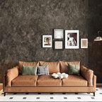 3yecao 48"×197" Big Roll Long Size Dark Brown Tan Grey Concrete Wallpaper Peel - Image 7