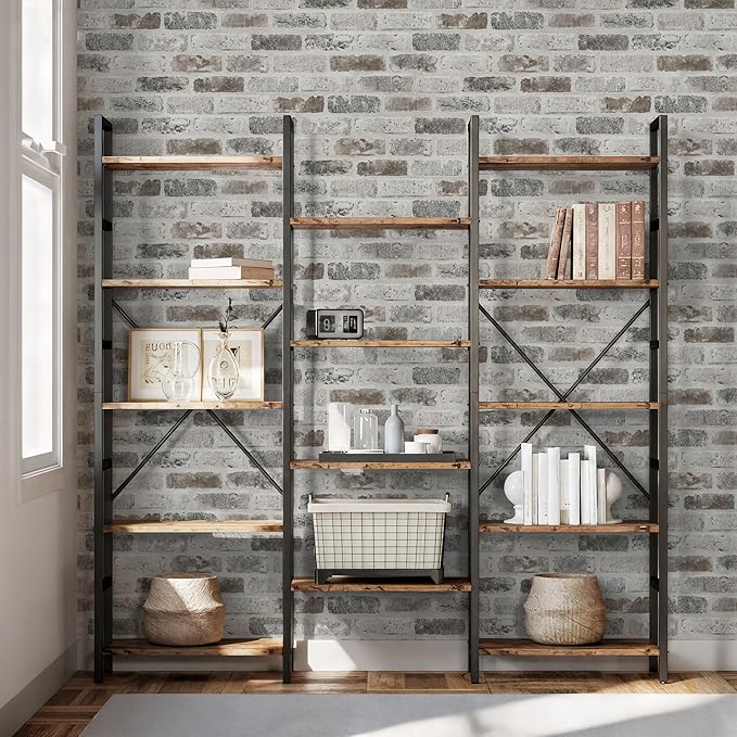 Guvana 17.3"×787" Brick Peel and Stick Wallpaper Grey Brown 3D Self Adhesive - Image 6