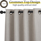 NICETOWN Linen Curtain Valances - Image 3