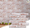 Commomy 3D Peel and Stick Brick, Ultralight Thin PVC Faux Brick Wall Panels by CommomyDecor