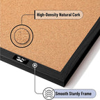 Mr. Pen- Cork Notice Board, 36 X 24 Inches, Cork Bulletin Board - Image 3