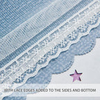 XiDi Purple Rainbow Curtains for Kids' Bedroom - Image 6