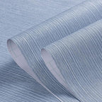 Haimin Grasscloth Wallpaper Textured 24in X 393in Fabric Contact Paper Grey - Image 7