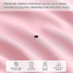 XiDi Light Pink Girls Curtains for Bedroom, Girls Room Blackout Curtains for 63 - Image 5