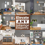 Avana Acoustic Wood Wall Panels – 93.2x11.25 Inch Panels – Fits 94x12 Layout – - Image 3