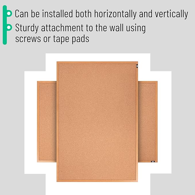 Mr. Pen- Cork Board, Bulletin Board, Cork Bulletin Board, Framed Cork Board - Image 6
