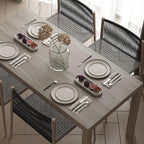 Light Wood Contact Paper for Cabinets Wood Grain Vinyl Wrap Grey Wood Wallpaper - Image 3
