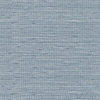 HueBurst Grasscloth Peel and Stick Wallpaper 17.3" x 197" Blue Textured by HueBurst