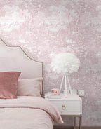 Heroad Peel and Stick Wallpaper Pink and White Vintage Forest Animals Floral - Image 6