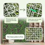 Greenery Grass Wall Boxwood Plant Roll: 40"x120" - Image 4