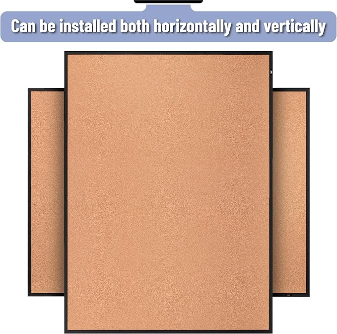 Mr. Pen- Cork Notice Board, 36 X 24 Inches, Cork Bulletin Board - Image 5