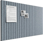 Bumusty Large Cork Board Alternative-36 x 24" Felt Bulletin Board Tiles by BUMUSTY