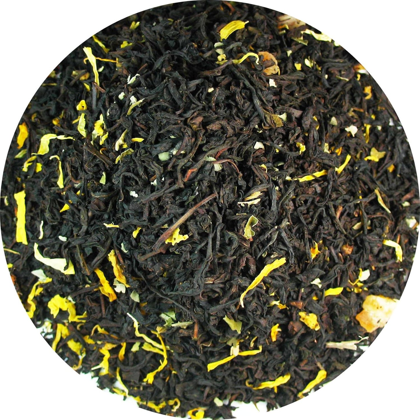 Peach Apricot Tea, A Ceylon black tea blended with the essence of apricot and peach – 4 Oz Bag