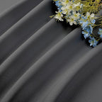 CUCRAF Light Grey Blackout Curtains 72 inch Length 2 Panels Set, Rod Pocket - Image 7