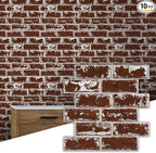 Commomy 3D Peel and Stick Brick Tiles by CommomyDecor