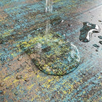 JiffDiff Vintage Metallic Peel and Stick Wallpaper Industrial Metallic Concrete - Image 6