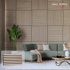 Wall!Supply 3D Soundproof Wall Panels – Acoustic Natural Oak Finish – EPS Foam - Image 2