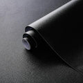 Dimoon 118''x23.6'' Peel and Stick Wallpaper Black Contact Paper by DIYYOURMOON