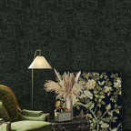Abyssaly Dark Green Peel and Stick Wallpaper - Image 4