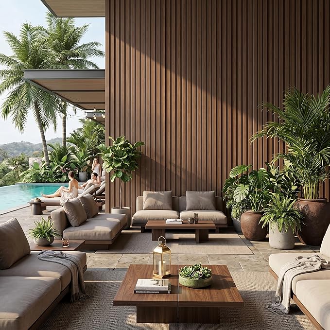From Plain to Beautiful in Hours WPC Exterior Wall Slat Panels Waterproof - Image 16