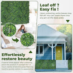 Artificial Ivy Privacy Fence Screen: 80"x 120" 4-Layer Leaf UV-Anti Faux - Image 5