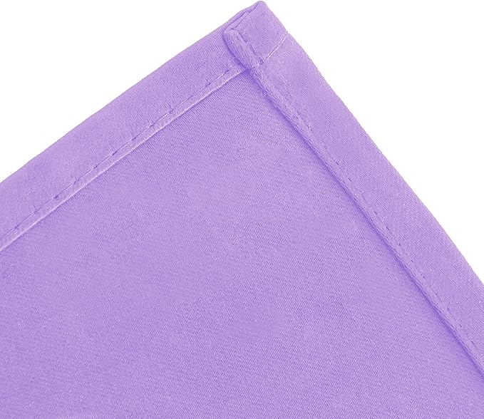 LEMOMO Lilac Blackout Curtains 52 x 84 inch/Lavender Curtains Set of 2 - Image 7
