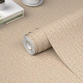 WADILE Grasscloth Peel and Stick Wallpaper 15.7in x 196.8in, Textured Contact by WADILE