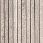 VEELIKE Rustic Grey Oak Wood Slat Wallpaper Peel and Stick Faux Wood Panel Wall by VEELIKE