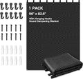 Extra Large Sound Dampening Blanket, Noise Cancelling Studio Acoustic by Aodyow