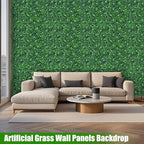 EverNture 48"x140" Grass Wall Panels, Artificial Grass Backdrop, Fake Greenery - Image 4